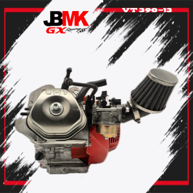 Ansaugung VT390-13: Standardvergaser Detailaufnahme VT390-13: Standardvergaser mit Sportluftfilter