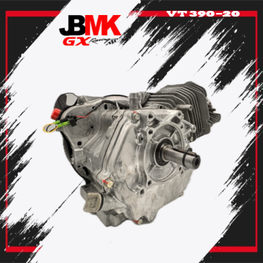 Technik-Detail VT390-20 (max. 6.000 U/min) Detail VT390-20: Tuningnockenwelle, Pleuel mit Lagerschalen am Honda-GX390-Kartmotor