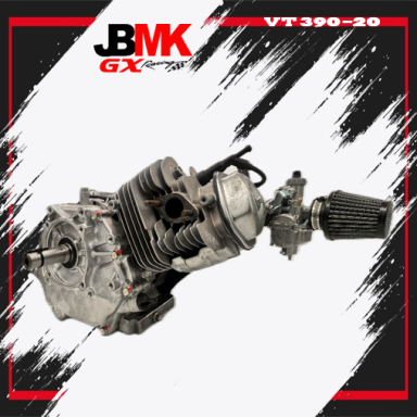 Seitenansicht VT390-20, generalüberholter Honda GX390 VT390-20 Kartmotor auf Honda-GX390-Basis, Seitenansicht mit 25-mm-Wellenstumpf