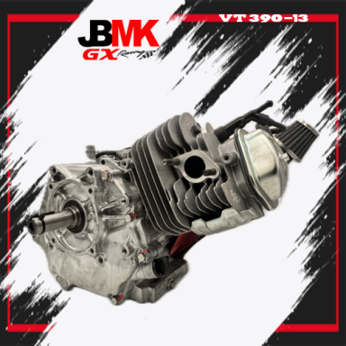 Seitenansicht VT390-13, generalüberholter Honda GX390 VT390-13 Kartmotor auf Honda-GX390-Basis, Seitenansicht mit 25-mm-Wellenstumpf