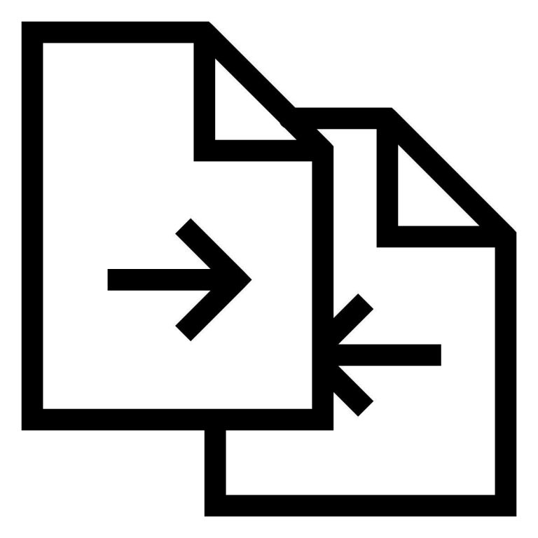Symbol für den Vergleich von 2 Dokumenten